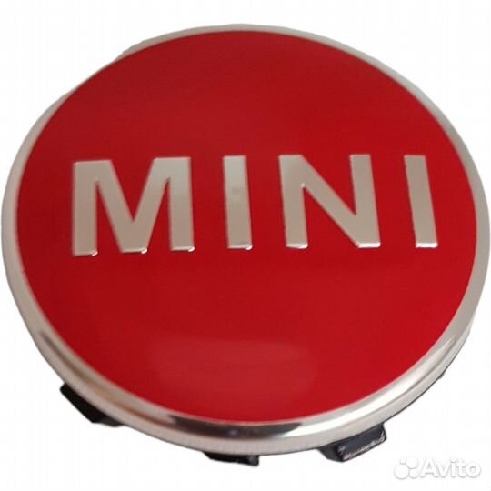Колпачки для Mini Red красные 56 мм 4шт