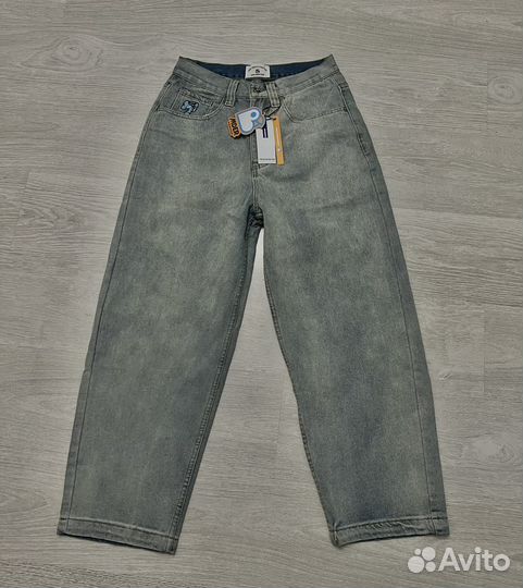 Джинсы mind error голубые