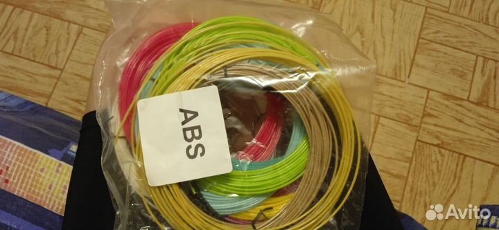 3д ручка с набором стержней(авс)