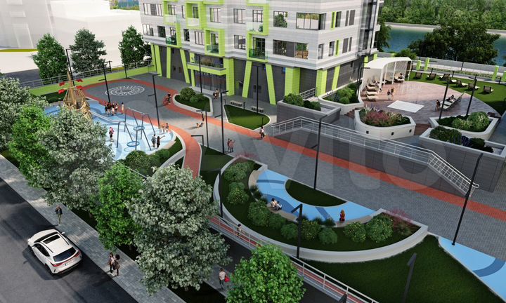 1-к. квартира, 50,8 м², 8/16 эт.