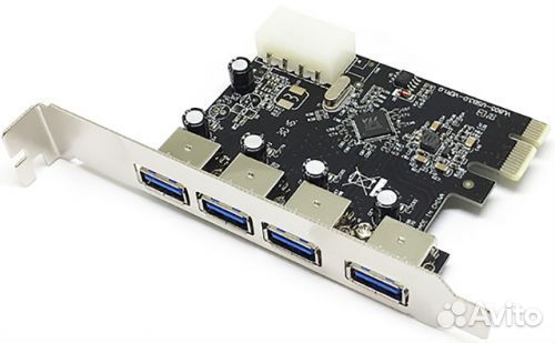 Pci-e переходник на x4 usb 3.0