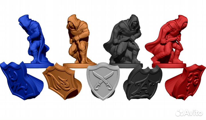 Тираны Подземья - набор классических миниатюр DIY