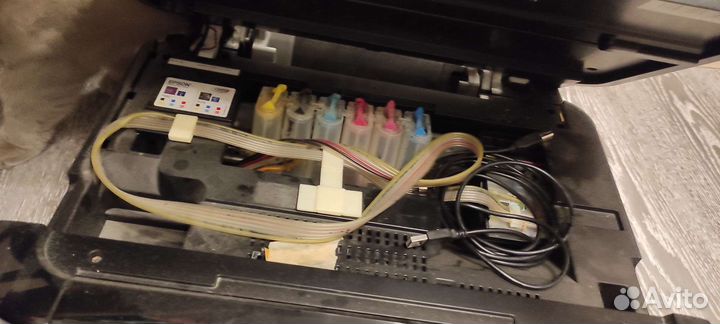 Принтер epson с снпч на запчасти