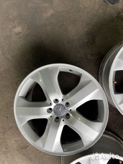 Диски mercedes ml r19 оригинал разноширокие