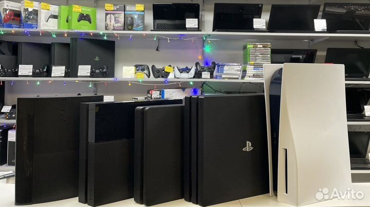 PS4/fat/slim/pro/PS5 (отличное состояние)