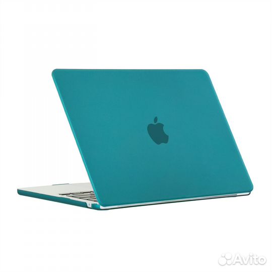 Чехол для MacBook 12 матовый темно-зеленый