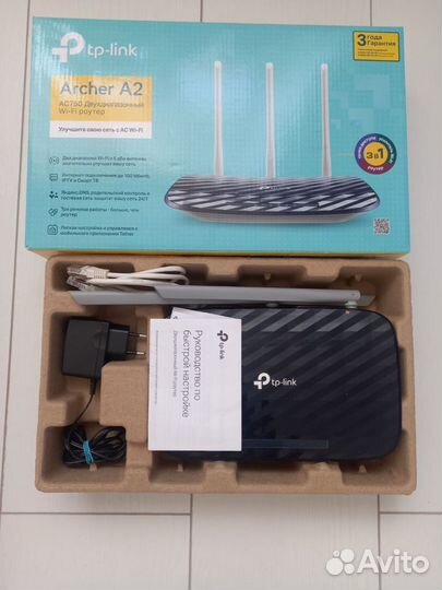 Wifi роутер двухдиапазонный Archer A2 Tp-Link