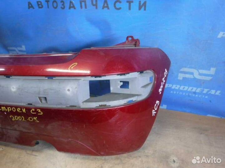 Бампер задний Citroen C3
