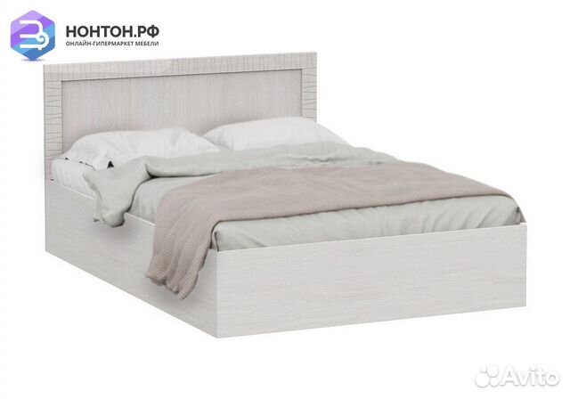 Кровать Вирджиния ясень анкор светлый / сандал све