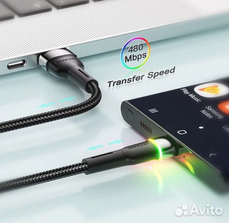 Качественный кабель USB Type C