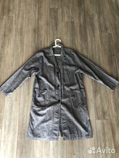 Льняная женская накидка Uniqlo