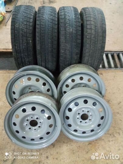 Продам колеса в сборе Bridgestoun 185/70 R-14