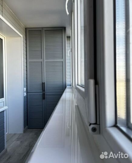 Отделка и остекление балконов и лоджий