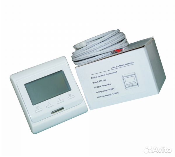Терморегулятор для теплого пола ртс Е-51