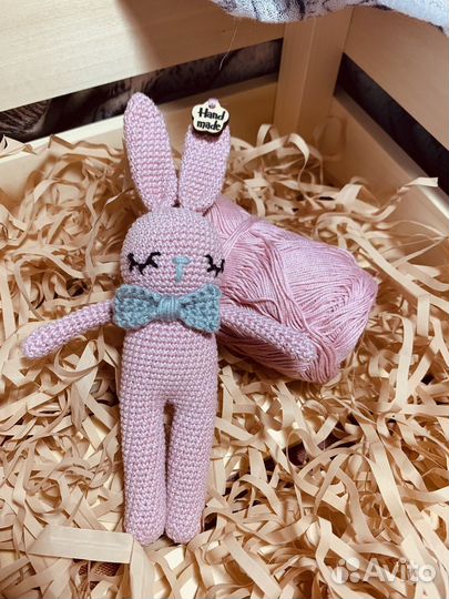 Амигуруми зайчик