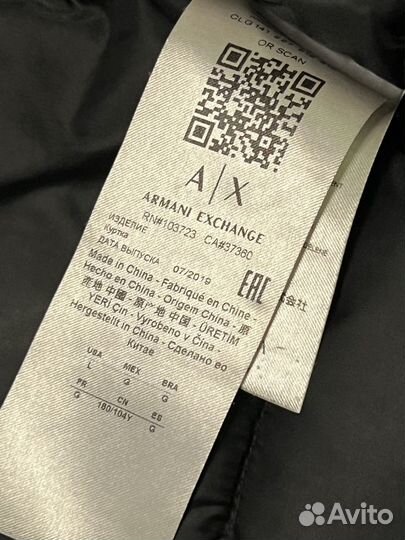 Куртка Armani exchange оригинал размер L