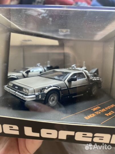 Коллекционные машинки 1:43 (фильм Назад в будущее)