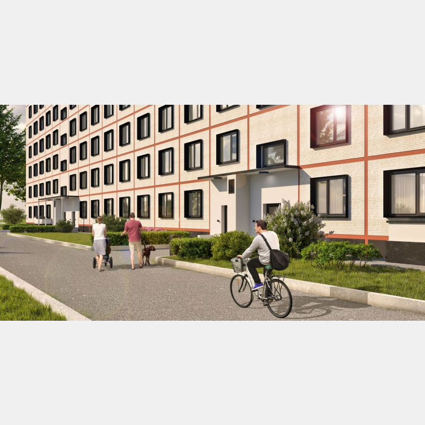 Апартаменты-студия, 12,3 м², 9/9 эт.