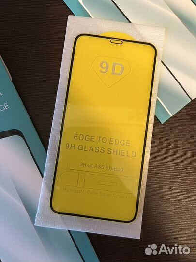 Защитное стекло 9d на iPhone X/XS/11 Pro