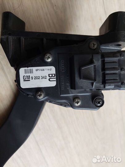 Педаль газа opel zafira