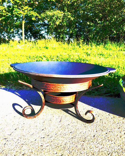 Садж чугунный ситон 40 см с подставкой