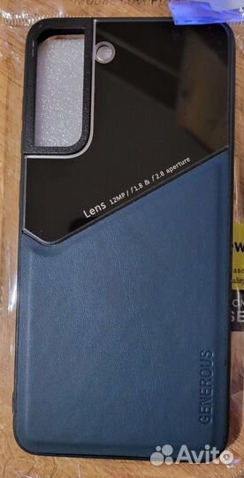 Кожаный чехол с магнитом Samsung Galaxy S21 fe 5g