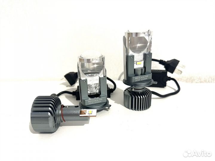 H4 led mini линзы