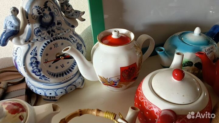 Чайник заварочный фарфоровый