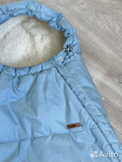 Конверт зимний для новорожденного