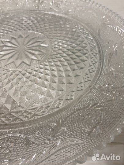 Блюдо стекло