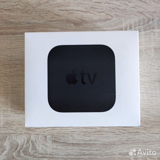 Коробка от apple tv телевизионной приставки