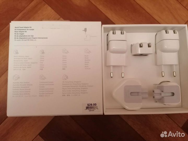 Адаптеры для iPhone новые США оригинал