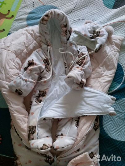 Конверт на выписку/для прогулок зимний