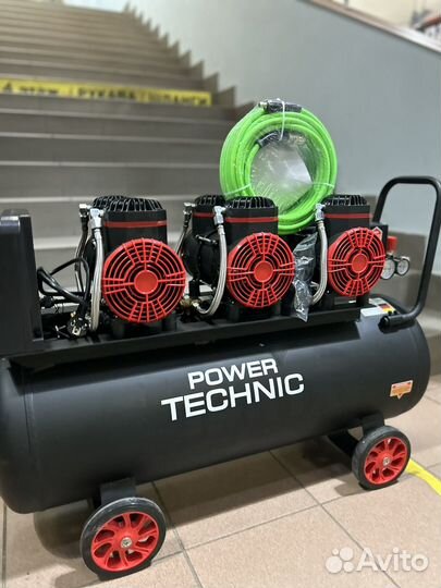 Компрессор воздушный безмасляный power technic