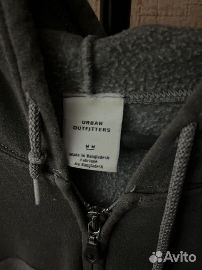 Зип худи архив urban outfitters