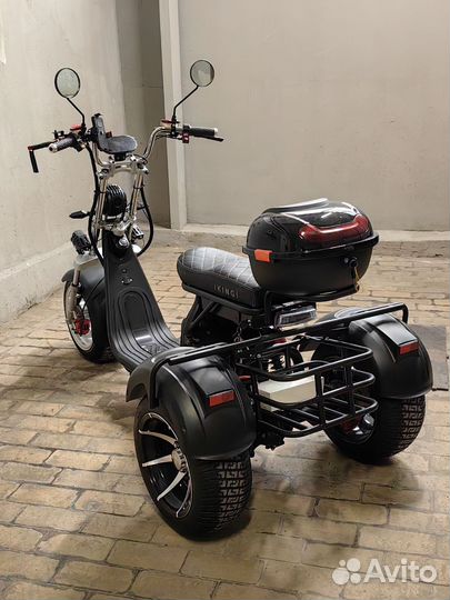 Электроскутер citycoco trike ikingi X12 pro 3000w