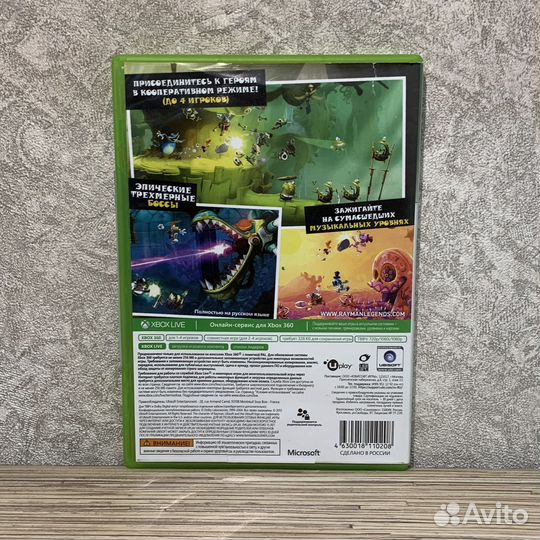 Rayman Legends (1-4Игрока) на Xbox 360