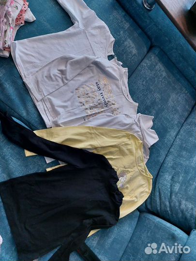 Вещи пакетом на девочку 122-128