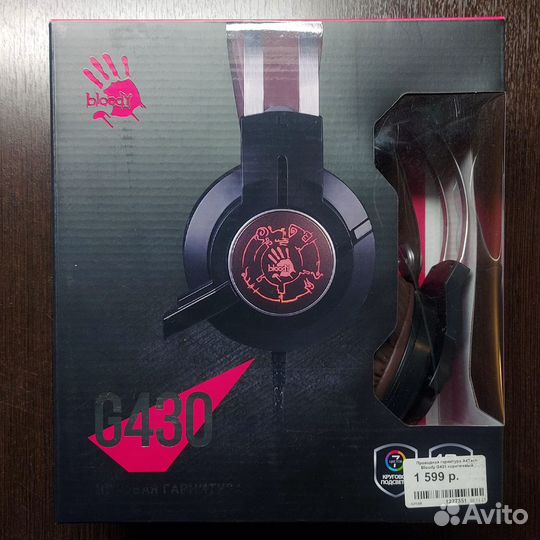 Гарнитура игровая A4tech Bloody G430