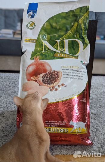 Корм сухой Farmina N&D для стерилизованных кошек