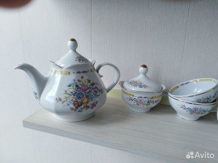 Сервиз чайный jlmenau гдр попредметно