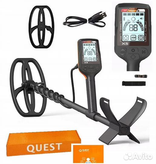 Металлоискатель Quest X5/X10Pro, /Q40