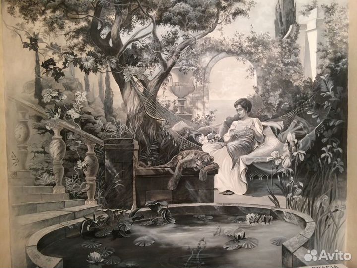 Роспись в интерьере