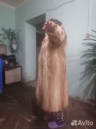 Винтажная шуба лиса 52 - 54