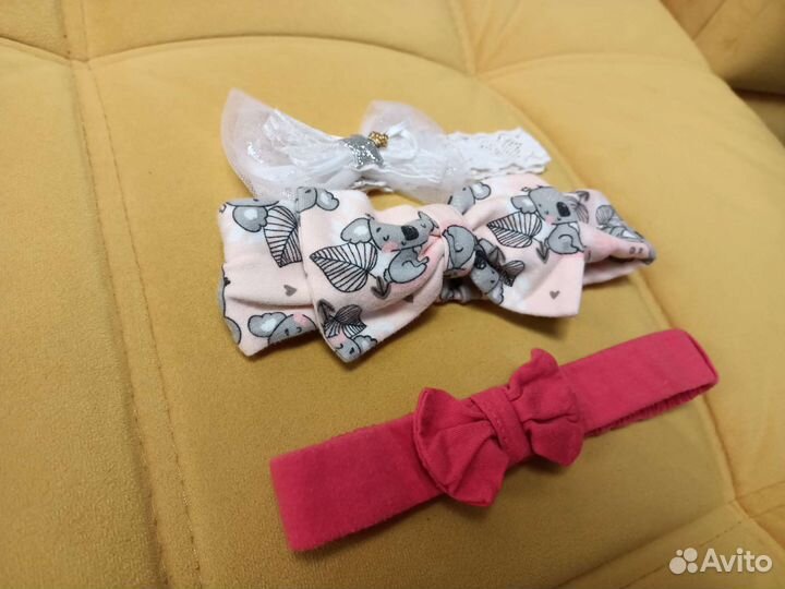 Повязка на голову для малышки