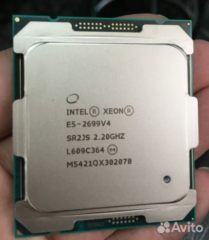 Intel Xeon e5-2699v4 22 Ядер 2.2GHz 145W 55MB