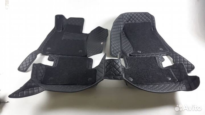 3D Коврики BMW Салон Багажник из Экокожи