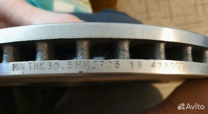 Тормозные диски для Jeep Grand Cherokee