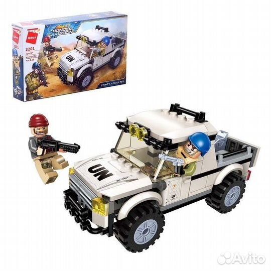 Конструктор Секретная миссия:Атака пикапа 128 дет