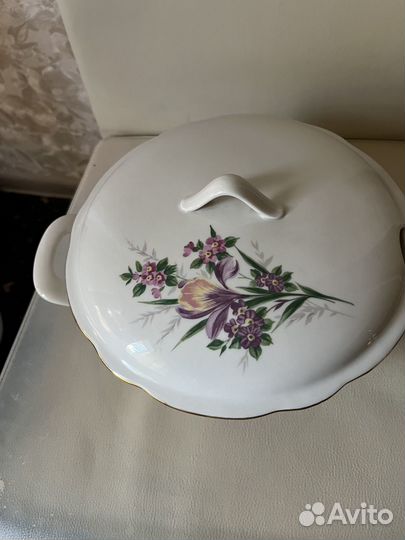 Фарфоровая супница Германия